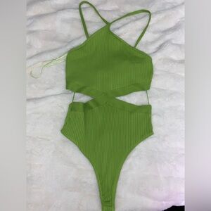 Zara Ribbed Body Suit